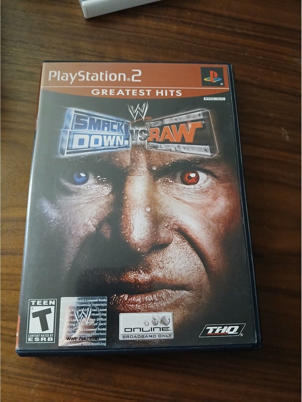 WWE SmackDown vs. Raw (Sony PlayStation 2, 2004) PS2
